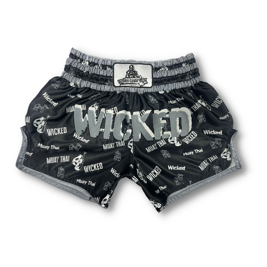 Wicked Graffiti Muay Thai Shorts