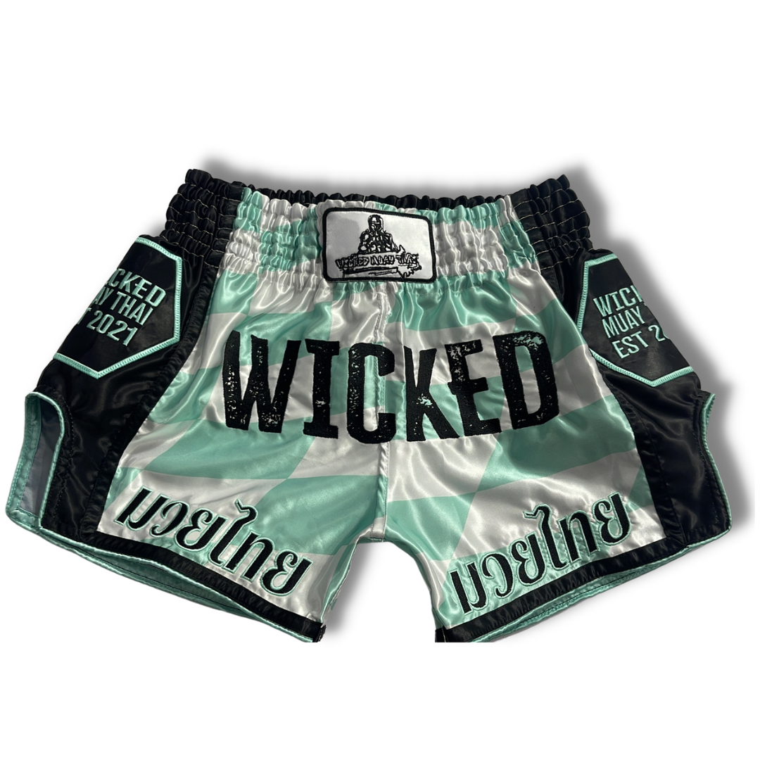 Checkered Muay Thai Shorts