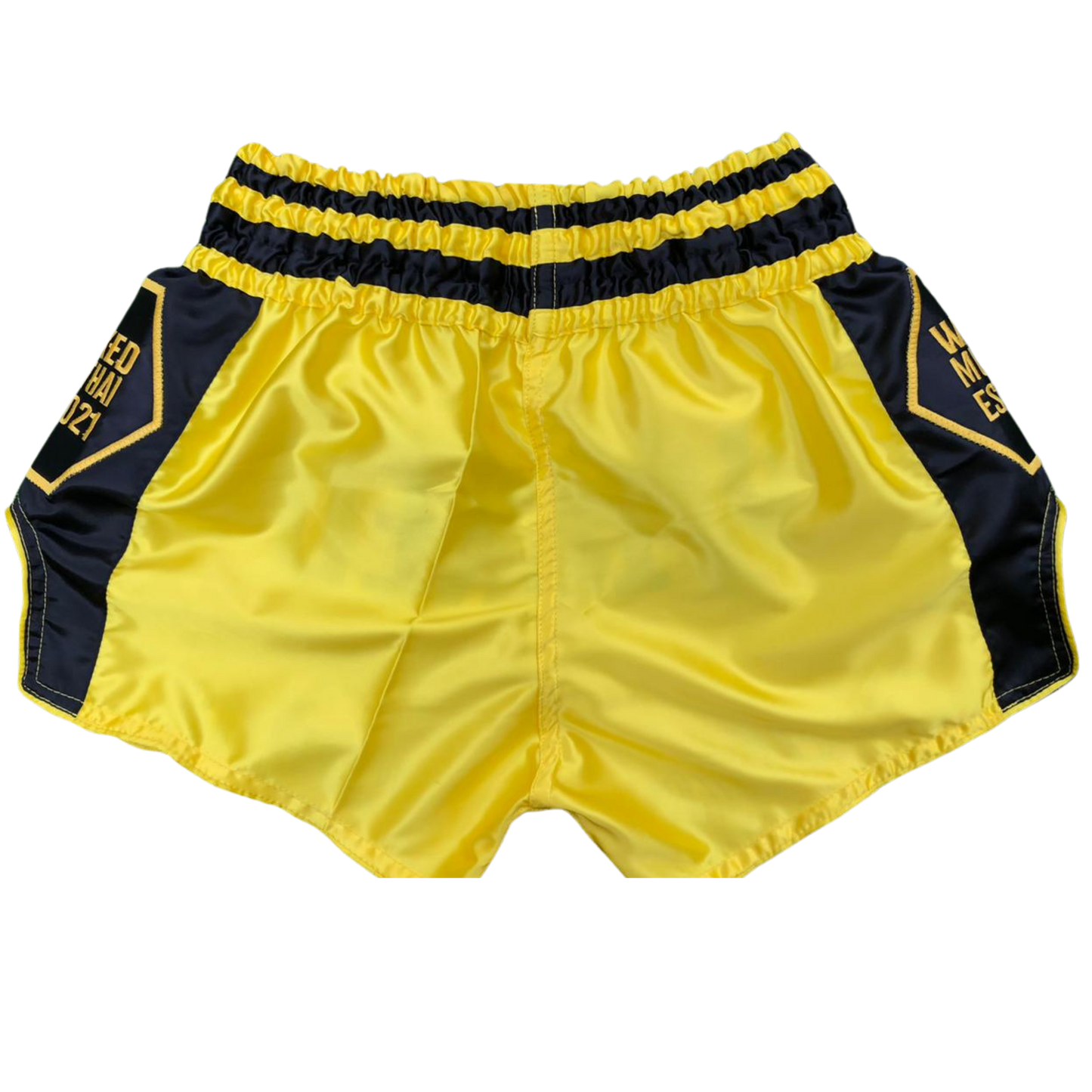 *New* Yellow and Black Muay Thai Shorts