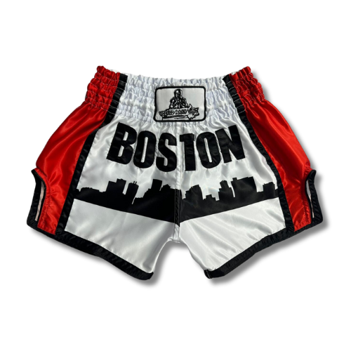 Boston Muay Thai Shorts (Embroidered)