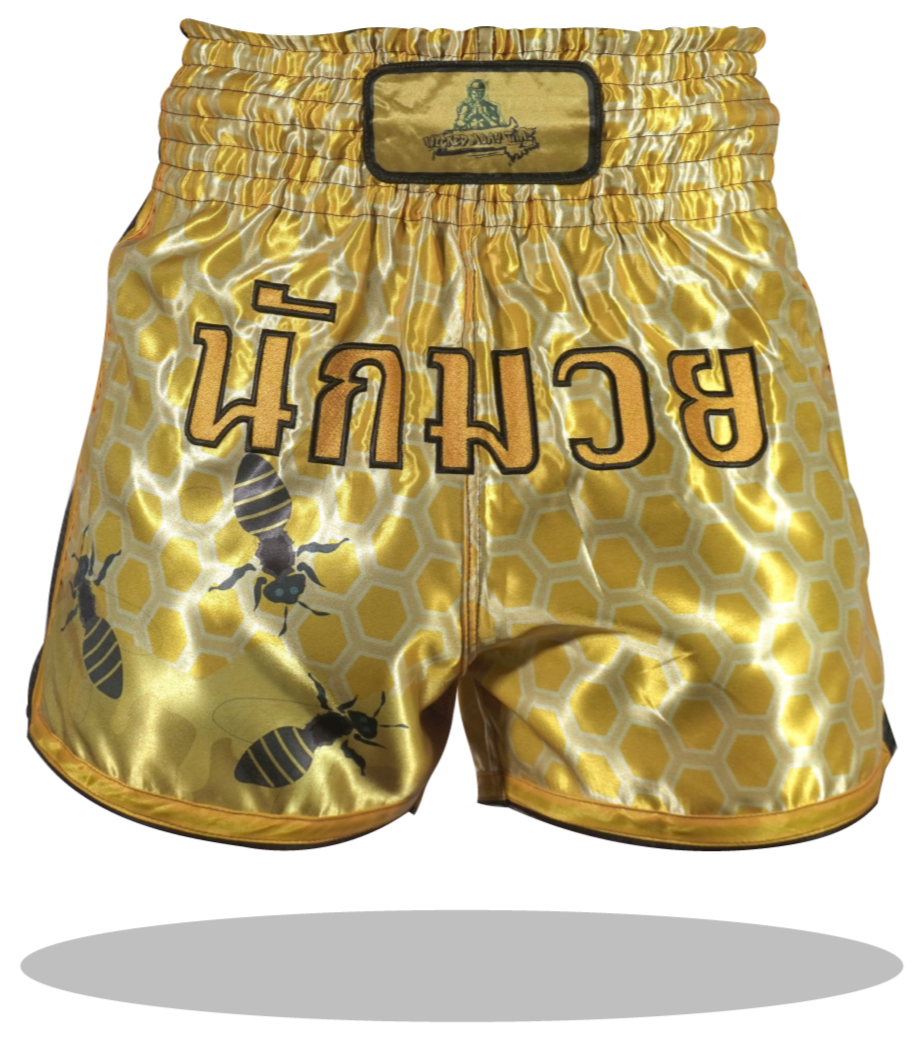 Honey Bee Muay Thai Shorts